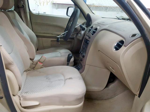 3GNDA13D86S656409 - 2006 CHEVROLET HHR LS Marrón foto 5