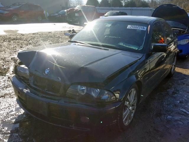 WBAAV53461JR80392 - 2001 BMW 330 I BLACK photo 2