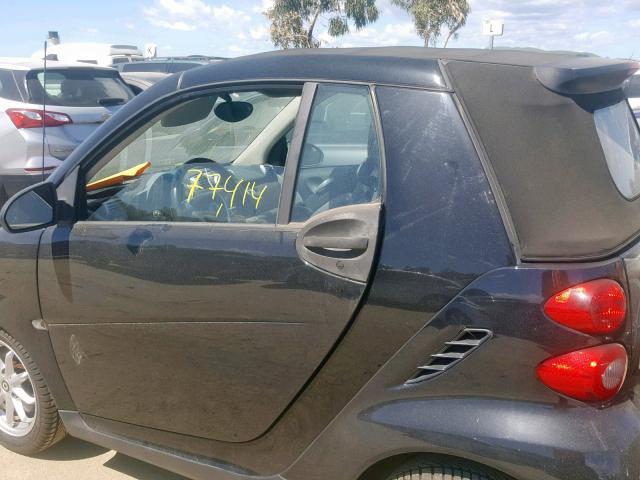 WMEEK31X38K148822 - 2008 SMART FORTWO PAS 黑色 照片 9