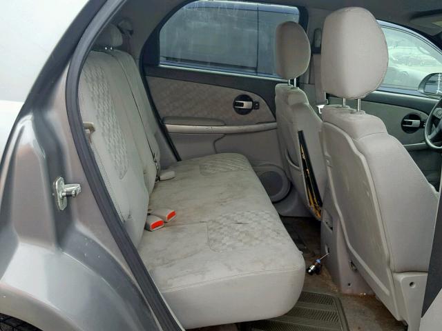 2CNDL73F066009956 - 2006 CHEVROLET EQUINOX LT GRAY photo 6