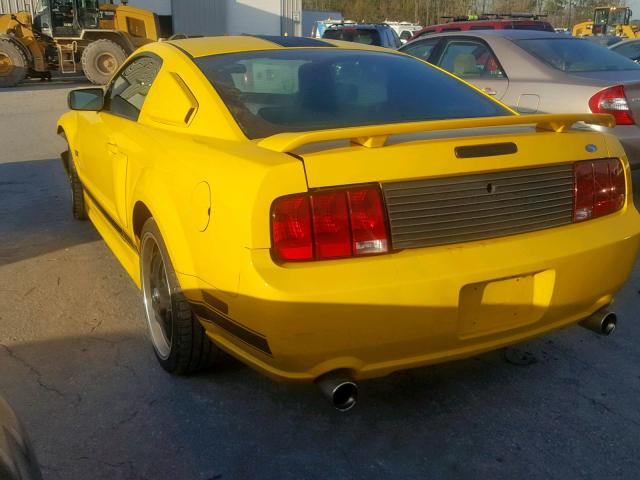 1ZVFT82H265104405 - 2006 FORD MUSTANG GT YELLOW photo 3