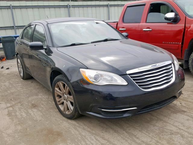 1C3BC1FB1BN606545 - 2011 CHRYSLER 200 TOURIN BLACK photo 1