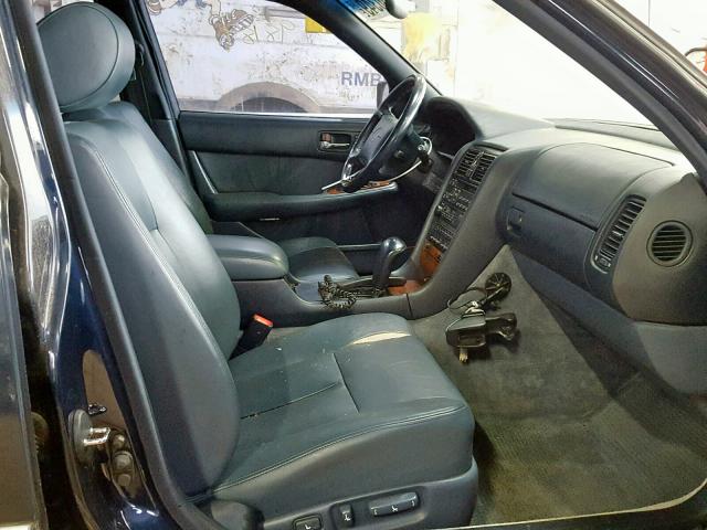 JT8UF11E7P0183955 - 1993 LEXUS LS 400 BLUE photo 5