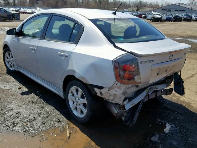 3N1AB6AP2BL662023 - 2011 NISSAN SENTRA 2.0 GRAY photo 3