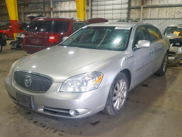 1G4HE57Y38U144316 - 2008 BUICK LUCERNE CX SILVER photo 2