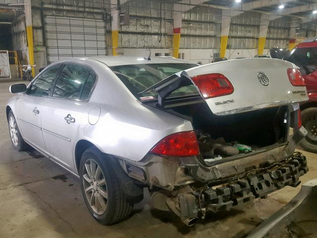 1G4HE57Y38U144316 - 2008 BUICK LUCERNE CX SILVER photo 3