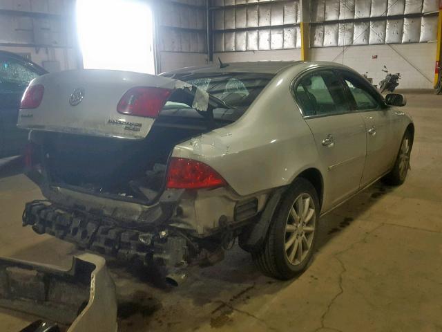 1G4HE57Y38U144316 - 2008 BUICK LUCERNE CX SILVER photo 4