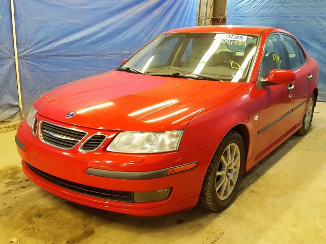 YS3FD49Y731045636 - 2003 SAAB 9-3 ARC RED photo 2