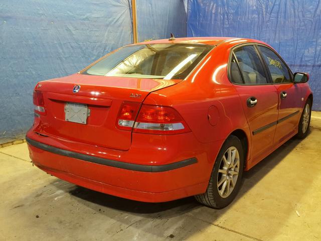 YS3FD49Y731045636 - 2003 SAAB 9-3 ARC RED photo 4