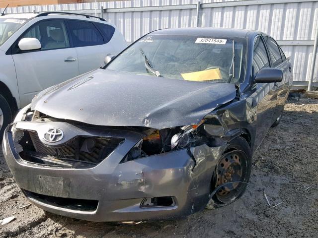 4T1BE46KX7U583332 - 2007 TOYOTA CAMRY NEW GRAY photo 2