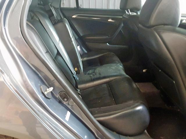 19UUA66226A065530 - 2006 ACURA 3.2TL GRAY photo 6