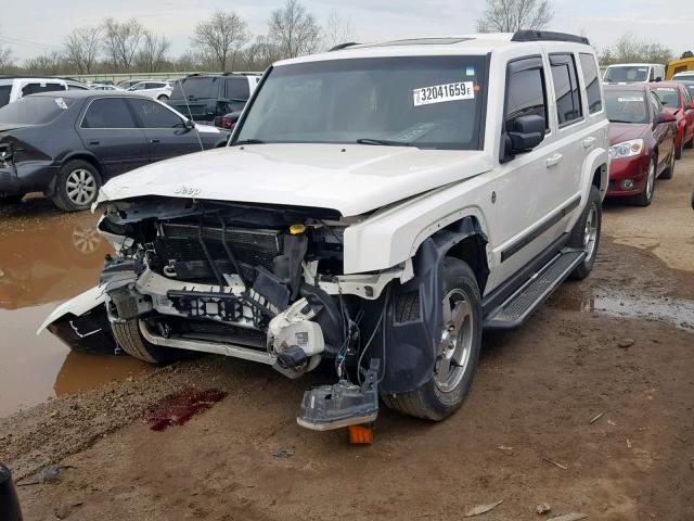 1J8HG48P09C534305 - 2009 JEEP COMMANDER 白色 照片 2