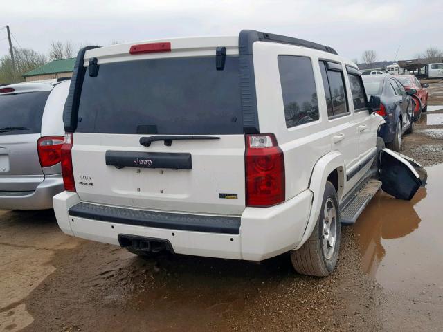 1J8HG48P09C534305 - 2009 JEEP COMMANDER 白色 照片 4