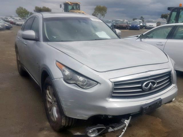 JN8CS1MU3GM671986 - 2016 INFINITI QX70 SILVER photo 1