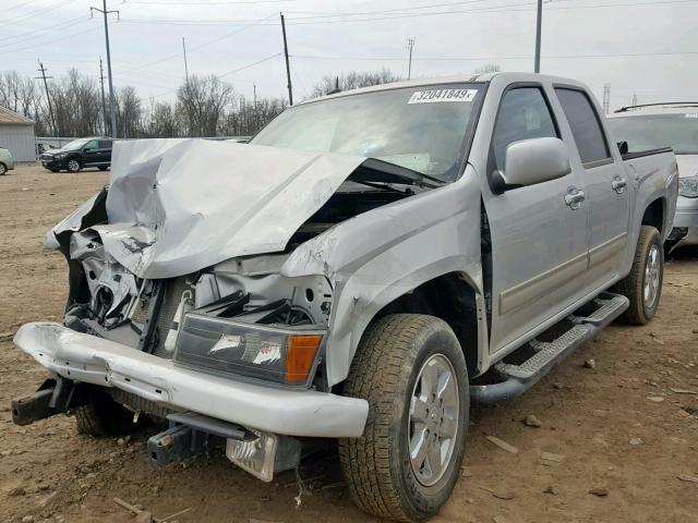 1GCDSCF9XC8106710 - 2012 CHEVROLET COLORADO L SILVER photo 2
