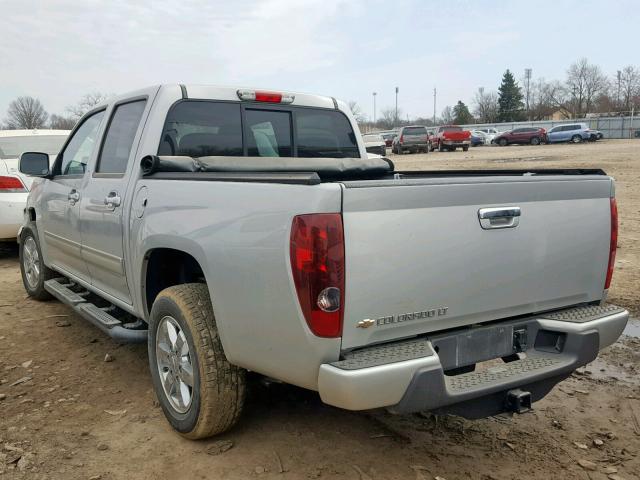 1GCDSCF9XC8106710 - 2012 CHEVROLET COLORADO L SILVER photo 3