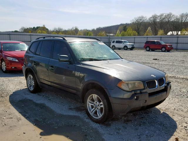 WBXPA93414WD01206 - 2004 BMW X3 3.0I GRAY photo 1