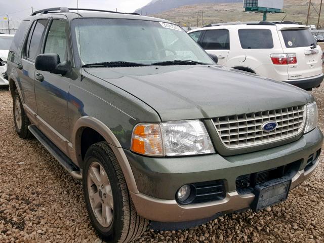 1FMZU74E43UC42311 - 2003 FORD EXPLORER E GREEN photo 1