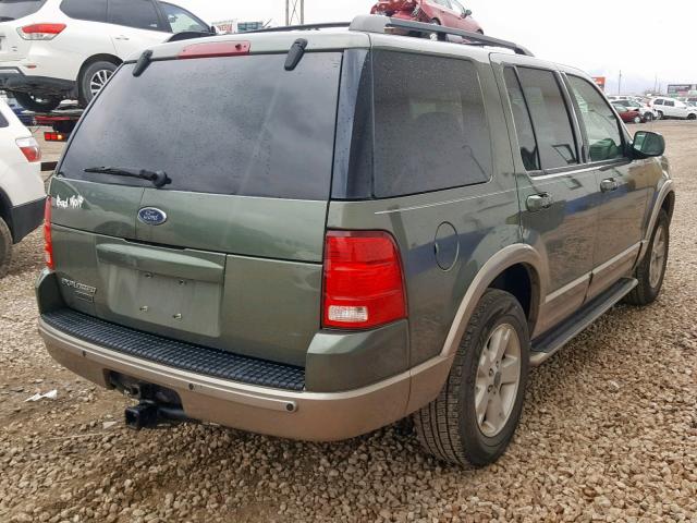 1FMZU74E43UC42311 - 2003 FORD EXPLORER E GREEN photo 4