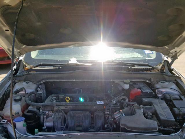 3FA6P0G73HR274089 - 2017 FORD FUSION S SILVER photo 7