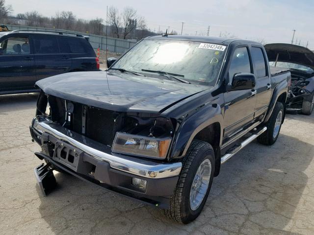 1GCHTDFP0C8120960 - 2012 CHEVROLET COLORADO L BLACK photo 2