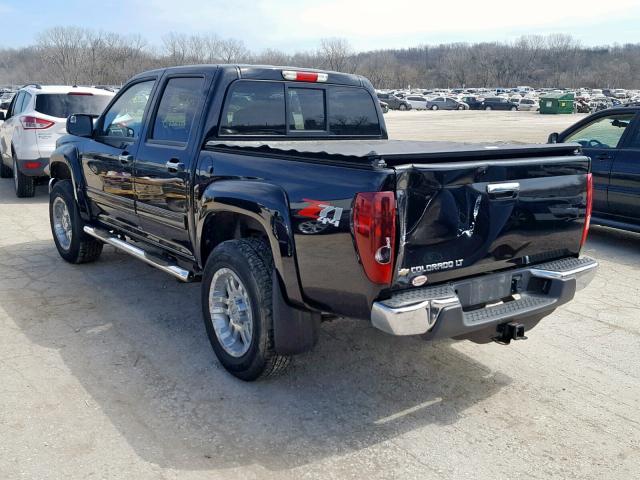 1GCHTDFP0C8120960 - 2012 CHEVROLET COLORADO L BLACK photo 3