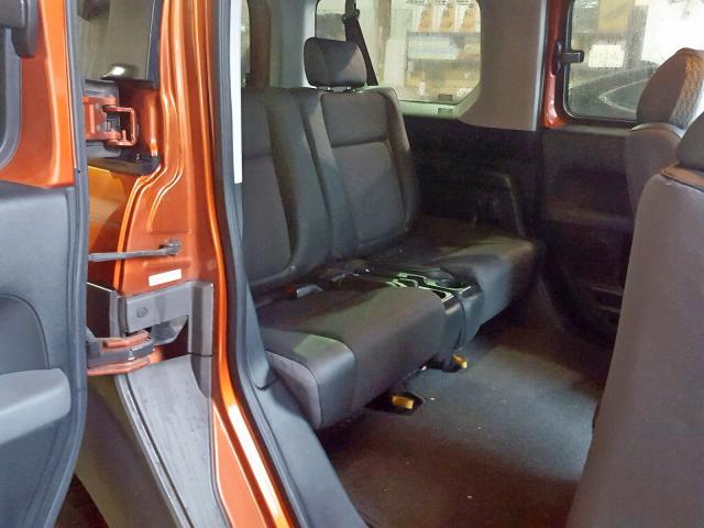 5J6YH18544L005640 - 2004 HONDA ELEMENT EX ORANGE photo 6