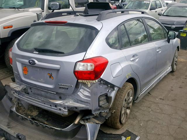 JF1GPAL61D2860439 - 2013 SUBARU IMPREZA SP SILVER photo 4