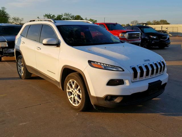 1C4PJLCS4FW506396 - 2015 JEEP CHEROKEE L WHITE photo 1