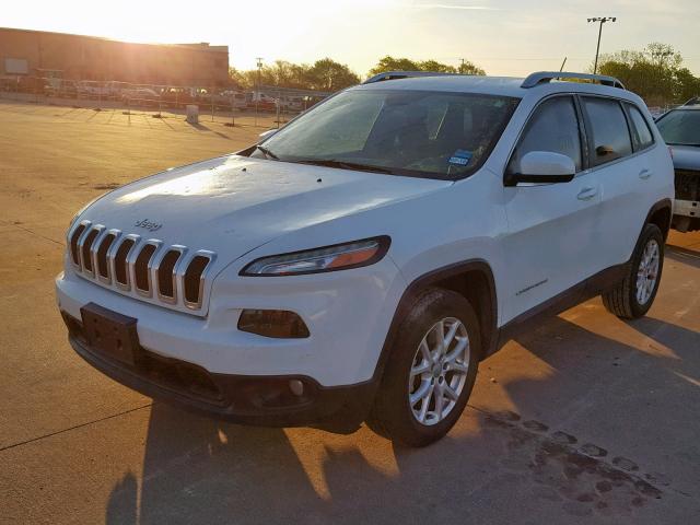 1C4PJLCS4FW506396 - 2015 JEEP CHEROKEE L WHITE photo 2