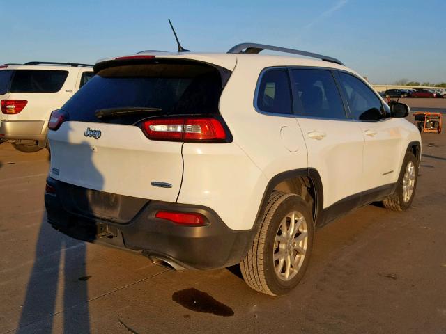 1C4PJLCS4FW506396 - 2015 JEEP CHEROKEE L WHITE photo 4