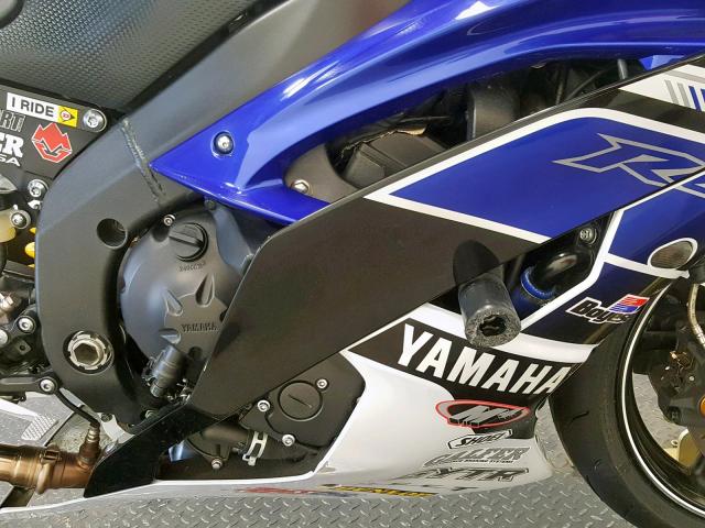 JYARJ16Y6DA006890 - 2013 YAMAHA YZFR6 C BLUE photo 5