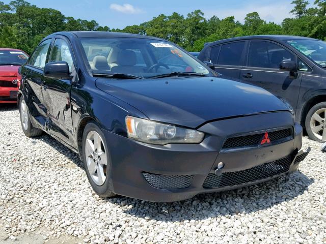 JA3AU26U18U011641 - 2008 MITSUBISHI LANCER ES BLACK photo 1