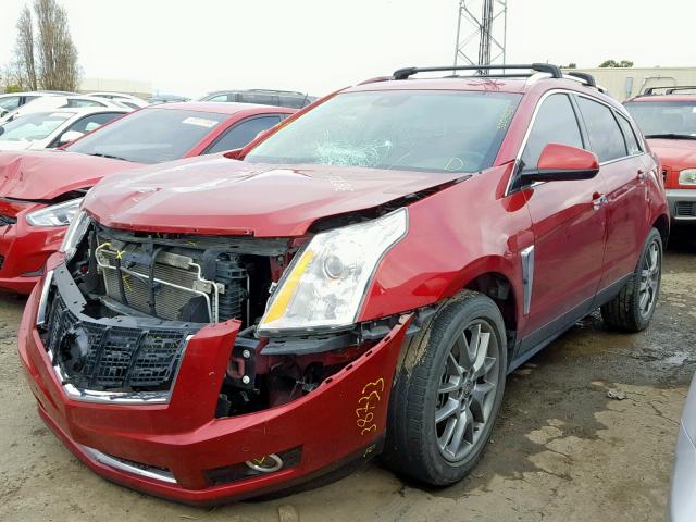 3GYFNCE31GS522567 - 2016 CADILLAC SRX PERFOR RED photo 2
