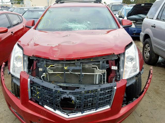 3GYFNCE31GS522567 - 2016 CADILLAC SRX PERFOR RED photo 9