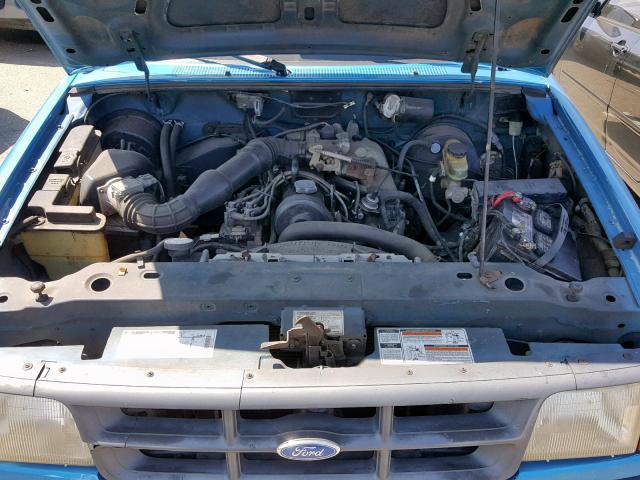 1FTCR10A3RUC00071 - 1994 FORD RANGER BLUE photo 7