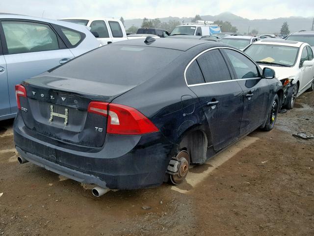 YV1622FS2C2105361 - 2012 VOLVO S60 T5 BLACK photo 4