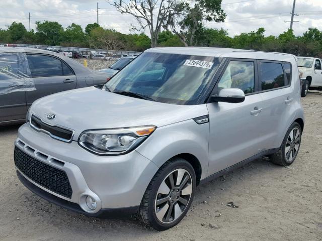 KNDJX3A52E7718871 - 2014 KIA SOUL ! Gümüş foto 2