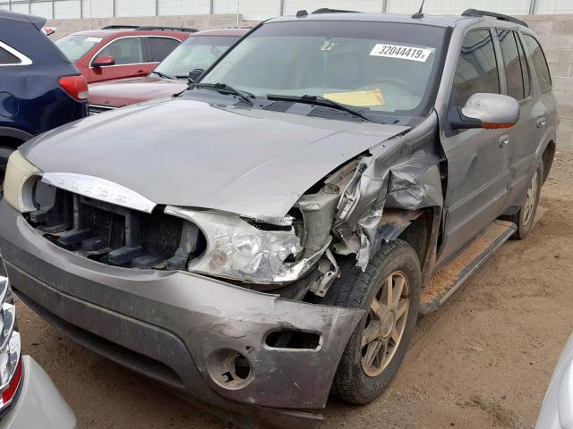 5GAET13M052310440 - 2005 BUICK RAINIER CX GRAY photo 2