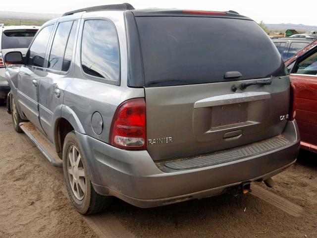 5GAET13M052310440 - 2005 BUICK RAINIER CX GRAY photo 3