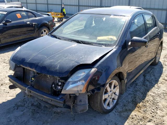 3N1AB6APXCL777454 - 2012 NISSAN SENTRA 2.0 BLACK photo 2