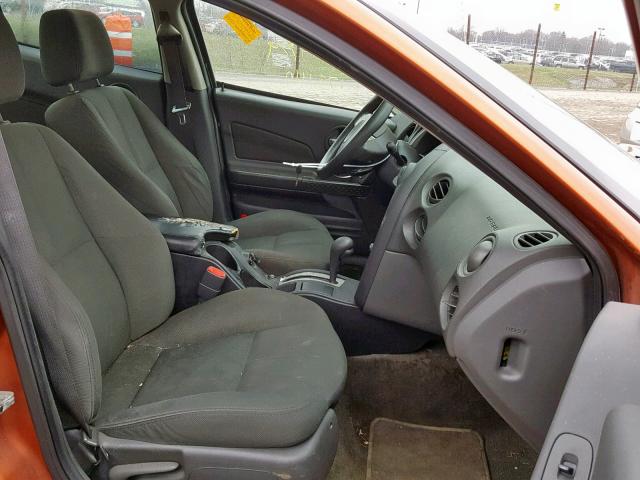 2G2WP522141210591 - 2004 PONTIAC GRAND PRIX ORANGE photo 5