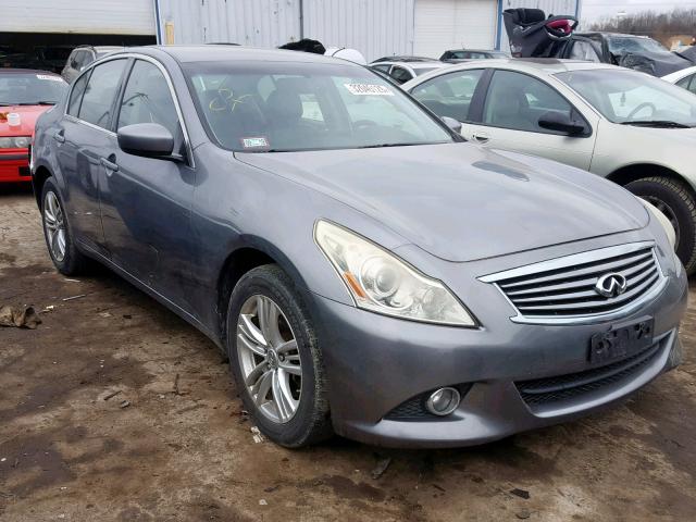 JN1CV6AR0AM451361 - 2010 INFINITI G37 CHARCOAL photo 1