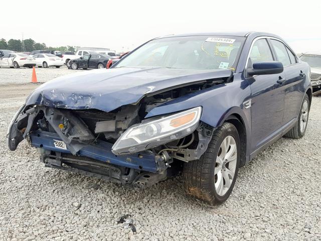 1FAHP2EW6CG102928 - 2012 FORD TAURUS SEL BLUE photo 2