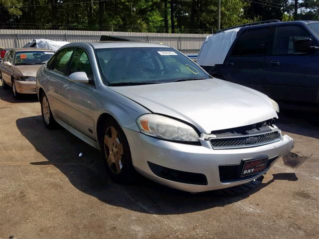 2G1WD57C291140606 - 2009 CHEVROLET IMPALA SS SILVER photo 1