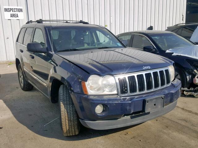 1J4HR58N76C185753 - 2006 JEEP GRAND CHER BLUE photo 1