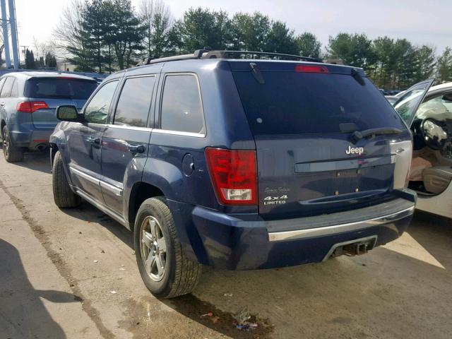 1J4HR58N76C185753 - 2006 JEEP GRAND CHER BLUE photo 3