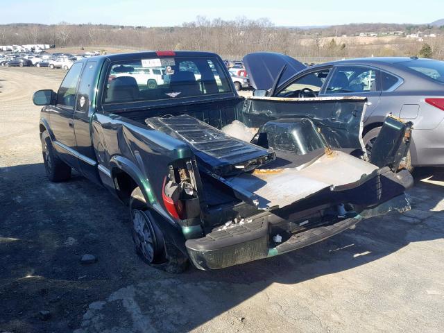 1GTDT19X638217587 - 2003 GMC SONOMA GREEN photo 3