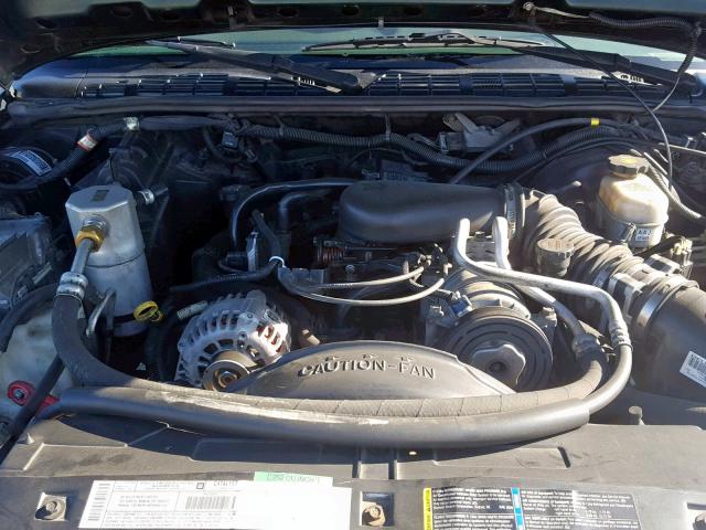 1GTDT19X638217587 - 2003 GMC SONOMA GREEN photo 7