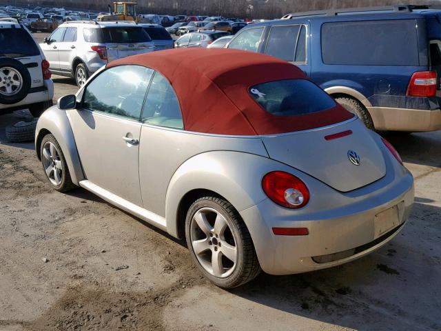 3VWSG31Y09M412419 - 2009 VOLKSWAGEN NEW BEETLE ვერცხლისფერი ფოტო 3